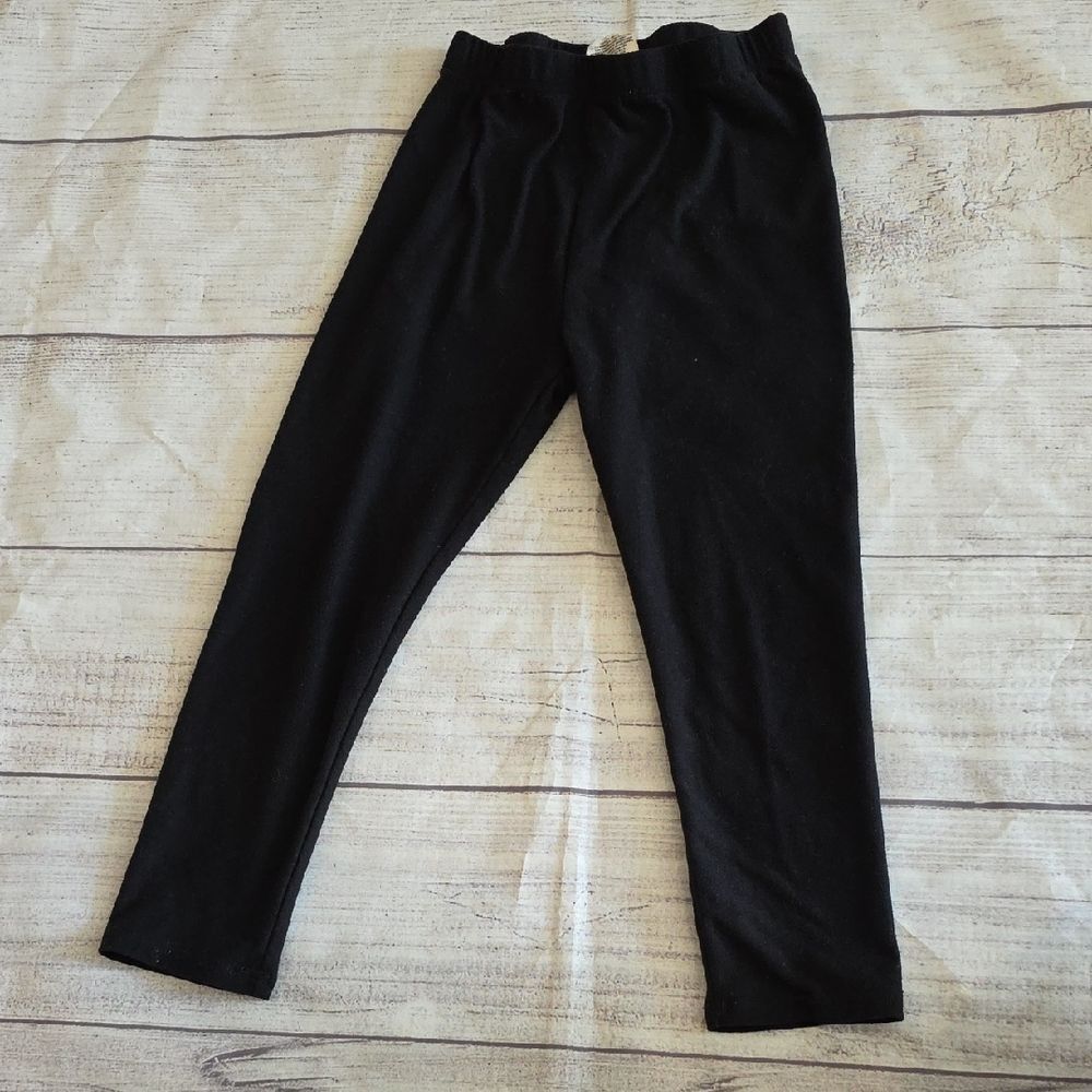 One Step Ahead Black Leggings Soft Matte Finish